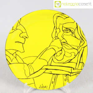 Valerio Adami piatto Giuseppe Verdi