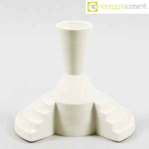 Vaso bianco a gradoni Postmodern
