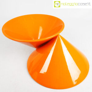 Vaso doppiocono arancione