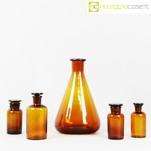 Vetri da laboratorio ambra chiaro