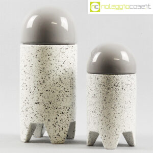 Viba coppia barattoli tappo grigio