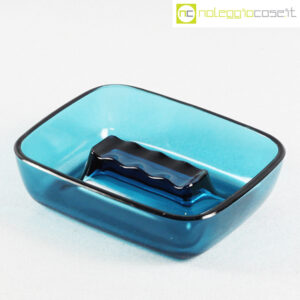 WMF posacenere vetro tormalina blu