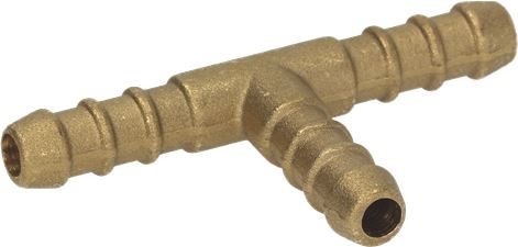 RACCORDO PORTAGOMMA "T" 3 VIE ø 10 mm