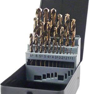 KIT PUNTE ELICOIDALI PER METALLO 25 pz