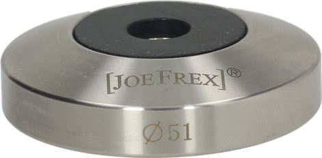 BASE PRESSINO M8 FLAT INOX ø 51 mm