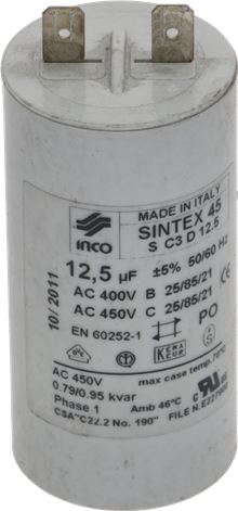 CONDENSATORE 12,5µF