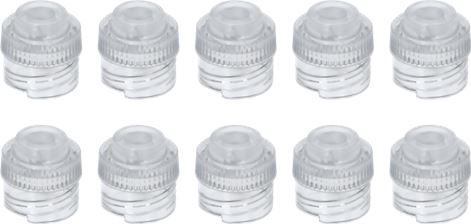 BECCUCCIO PER LATTE TRASPARENTE 10 Pz