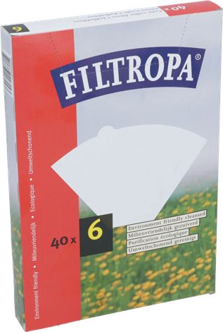 FILTRI CARTA SBIANCATA FILTROPA 6 40