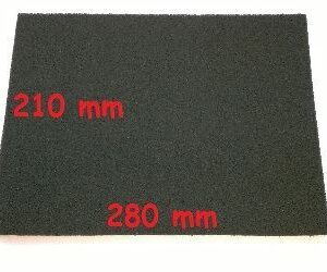 FILTRE CHARBON 210 X 280