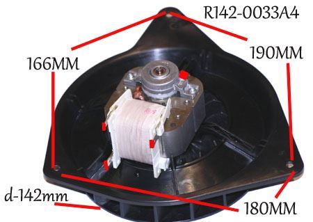 VENTILATEUR MOTEUR FOUR