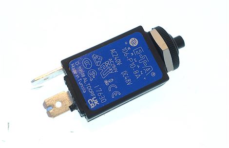 CIRCUITO ARRESTO 8A 220-240V 50/60Hz