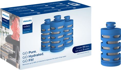 FILTRO BORRACCIA FITNESS PHILIPS 3PZ