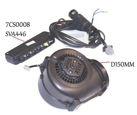 ENS. MOTEUR+VARIATEUR+TURBINE 110W