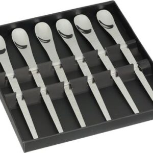 SET 6 CUCCHIAINI INOX PER LATTEMACCHIATO