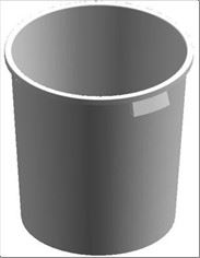 CONTENITORE BUCCE 43L