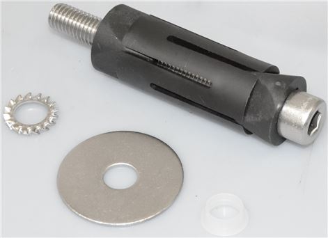 FIXATION EXPANSIBLE POUR TUBE ROND