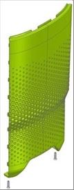 COPERCHIO POSTERIORE SOUL 2 - LIME