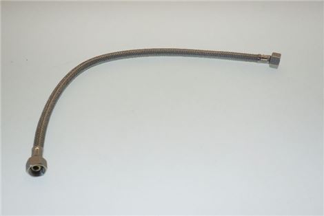 TUBO FLESSIBILE INOX 3/8"FF 500 mm
