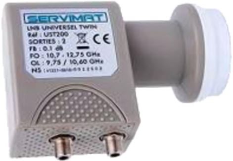 LNB UNIVERSELLE TWIN