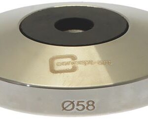 BASE PRESSINO M8 FLAT INOX ø 58 mm