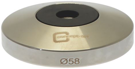 BASE PRESSINO M8 FLAT INOX ø 58 mm