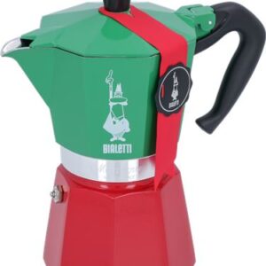 MOKA EXPRESS 6 TAZZE BIALETTI TRICOLORE