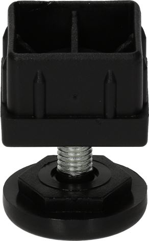 PIEDINO REGOLABILE PLASTICA ø 40x12 mm