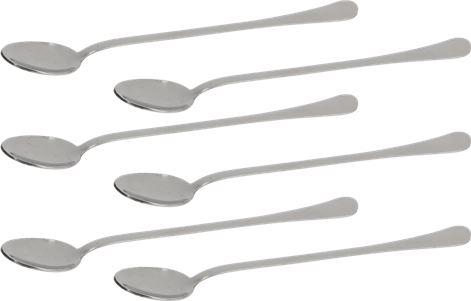 CONFEZIONE 6 CUCCHIAINI INOX LATTE MACCH