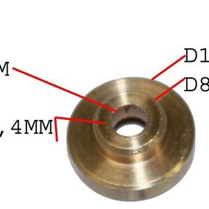 GUIDE PROTECTEUR MANETTE RONDELLE BRONZE