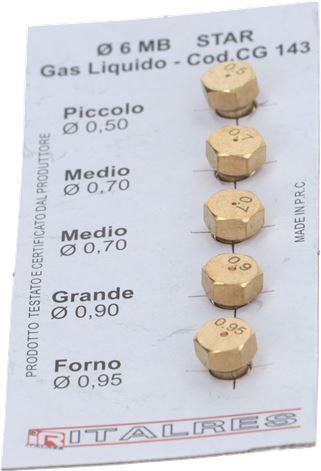 KIT 5 UGELLI GPL