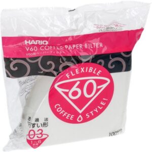 FILTRI A CONO HARIO 1-6 TAZZE 100 PZ