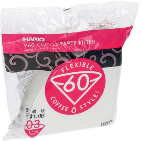FILTRI A CONO HARIO 1-6 TAZZE 100 PZ