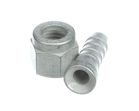 FITTINGSWVL NUT.38BARB TNPLD