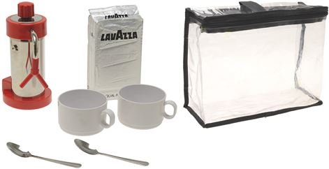 KIT CAFFETTIERA 2 TAZZE 110-240V 80-240W