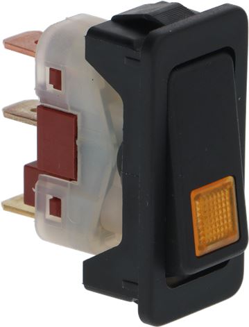 INTERRUTTORE BIPOLARE NERO 10A 250V