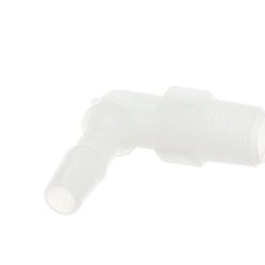 ELBOW1/8-27 NPT TO 1/4 BARB KYNAR