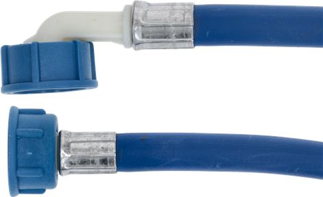 TUBO CARICO CURVO ø 3/4" FF 2000 mm