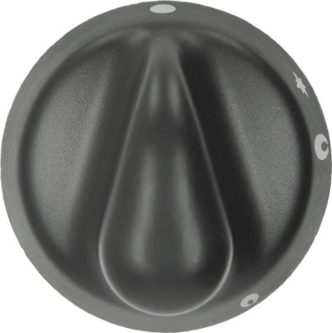 MANOPOLA TIPO NARDI NERA ø 39 mm