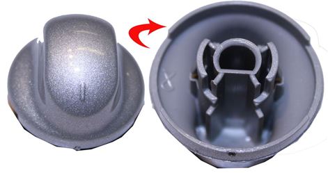 MANOPOLA SILVER INDESIT C00271360