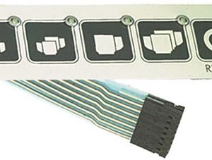 5 LEDS GREY KEYBOARD