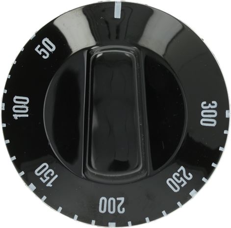 MANOPOLA NERA ø 50 mm 50-300°C