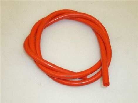 TUBO SILICONE ø 4x8 mm ROSSO