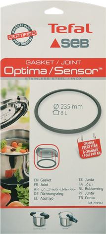 GUARNIZIONE PENTOLA OPTIMA INOX 8 L