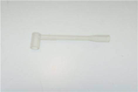 TUBO SILICONE A "L" (LR3004)NATURALE EN5