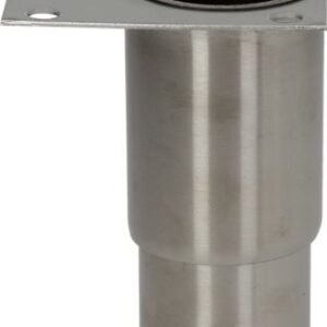 PIEDE REGOLABILE INOX ø 2" x h 130 mm