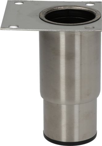 PIEDE REGOLABILE INOX ø 2" x h 130 mm