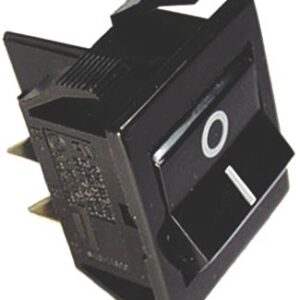 INTER.BIPOLARE NERO 16A 250V