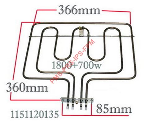 RESISTANCE V/G FAR 2500 W