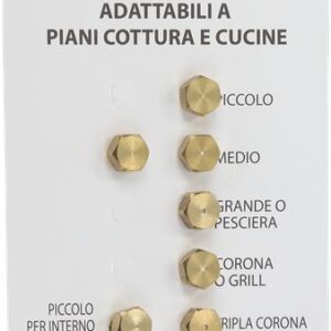 INIETTORI GPL 6MB UNIVERSALE KIT 7 PZ