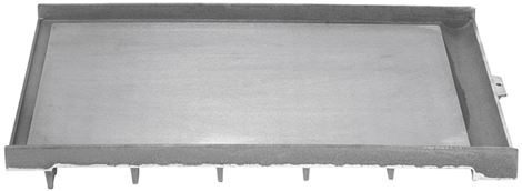 PIASTRA LISCIA 695x395x55 mm